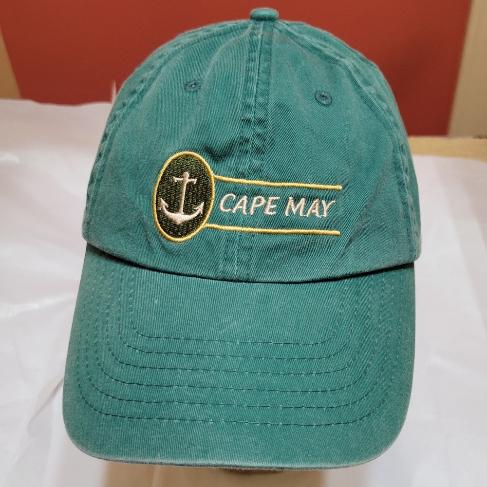 Cape May Green Adjustable Trucker Hat